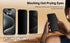 Privacy (Anti-Spy) Tempered Glass Screen Protector with Dust-Free Installer, Anti-Fingerprint & Anti-Glare, 2 Pack for