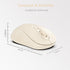 TvvTvvT 2026 4 (800/1200/1600), Wireless Mouse, New Model, Silent Click Ergonomic Design, Portable, Buttons, Adjustable