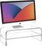 Generic Acrylic Monitor Stand, 2 Tier Computer Monitor Stand Riser16 inch Acrylic Computer