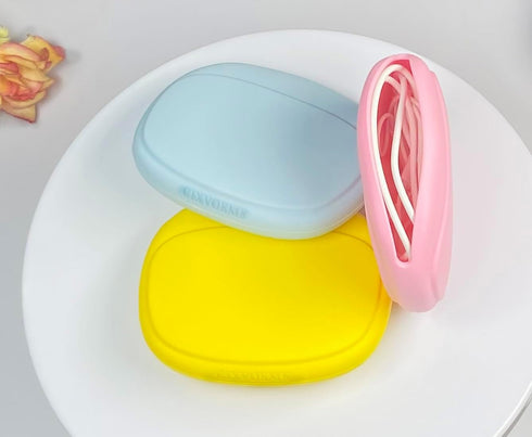 Silicone Headphone Organizer - Data Cable Storage Case - Mini Key Box - Portable Wired Headset Storage Bag (3PCS)