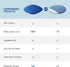 TAZATA 100 30H Pillow Speaker for Sleeping, Flat Ultra Thin Bluetooth Speaker Under Pillow with White Noise Sounds