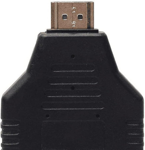 SaiDian 1Pcs HDMI 1 in 2 Converter, 1080P Male to Dual HDMI Female DVD Audio Splitter Adapter