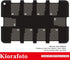 Kiorafoto KHD-MSD10 Portable Slim Credit Card Size Memory Card Case, 10 Slots for TF MSD Microsd Cards