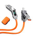 USB C to C Cable 5ft Chubby Silicone 4 in 1 Charging Cable with LED Display for iPhone 15, Samsung S24