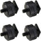 Hot Shoe Adapter 1/4 Inch, Camera Hot Shoe Mount Adapter for DSLR Rig, Cold Hotshoe Screw Accessory Attachment