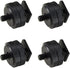 Hot Shoe Adapter 1/4 Inch, Camera Hot Shoe Mount Adapter for DSLR Rig, Cold Hotshoe Screw Accessory Attachment