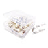 Granvela Gateron KS-9 Blue Switches for Mechanical Keyboards, 3-Pin Plate Mounted, Pack of 32