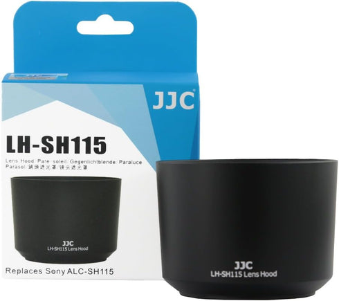 JJC Camera Lens Hood for SONY E 55-210mm f/4.5-6.3 OSS E-Mount Lens - Replaces Sony ALC-SH115