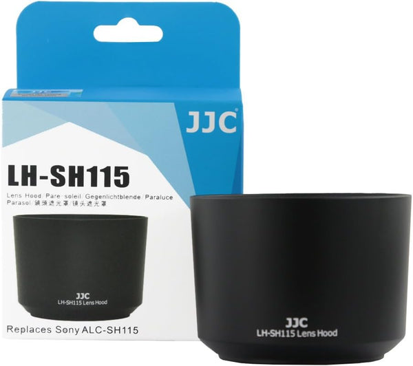 JJC Camera Lens Hood for SONY E 55-210mm f/4.5-6.3 OSS E-Mount Lens - Replaces Sony ALC-SH115