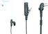 Sarcia Earpiece Headset MIC PTT for Hytera HYT BD502 BD552i TC-508 TC-580 TC-610 Walkie Talkie Two Way Radio