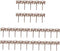 HyKab 10pcs Eject Ejecting Opener Removers Card Remover Chip Ejectors Design Steel for