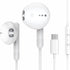 USB C Headphones for iPhone 15 Pro Max - USB C Earphones with Microphone, Wired Earbuds for Google Pixel, Samsung