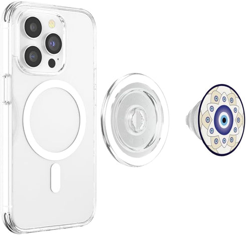 PopSockets MagSafe PopGrip - Modern Evil Eye Talisman Charm Symbol for iPhone