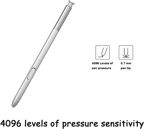 Silvery Note 8 S Pen for Samsung Galaxy Note 8 Replacement, Stylus Touch S-Pen for Galaxy Note8 SM-N950U N950U1 N950F
