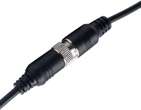 Car Video 4Pin Aviation Extension Cable for CCTV Rearview Camera - Waterproof Shockproof System 6.6FT/2M