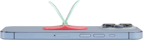 Gifts for Readers & Writers ZipGrips Mobile Phone Grip and Stand, Universal Cell Phone Finger Holder, Ultra-Thin