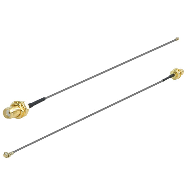 Proxicast 8 inch U.FL to SMA Female Ultra Low-Loss Coaxial Pigtail Jumper Cable for 4G, LTE, 5G, Bluetooth