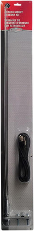 RoadPro (RP-557) 28" 2" AM/FM Mirror Mount Stainless Steel Antenna Kit with Shock Spring