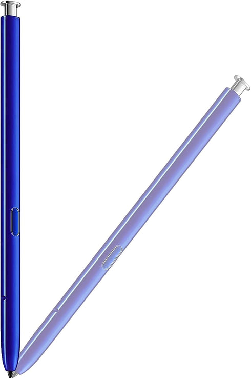 2 Pack Galaxy Note 10 S Pen Replacement for Galaxy Note 10/Note10 Plus/Note 10, 5G Stylus Pen Touch S Pen,WithoutBluetooth(Blue Silver)