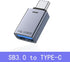 Liaoan 3.0 OTG Adapter USB C to USB Indicator Light, Suitable for Mobile USB Flash Drive, Mouse Keyboard Converter.