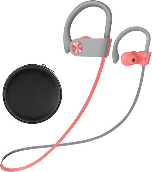 Stiive Bluetooth Headphones, Wireless Sports Earbuds, IPX7 Waterproof with Mic, Noise Cancelling for Gym, Running