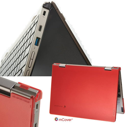 mCover Case for 2021~2022 11.6" Lenovo Flex 3i 11IGL05 Chromebook Laptop ONLY, Black