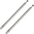 BINGFU 7 74cm (2-Pack) Sections Telescopic AM FM Antenna Portable Radio Antenna Replacement Compatible with Indoor