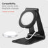 Spigen Mag Fit S, Adjustable Phone Stand for MagSafe Charger, Compatible with iPhone 15/14/13/12 Series, Black