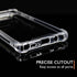 KIOMY Case for Samsung Galaxy Note 8, Shockproof Bumper Protective Cover, Hybrid Design Hard PC Back + TPU
