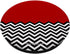 Twin Peaks Red Room Curtains And Floor Art PopSockets Standard PopGrip