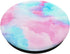 Pastel Watercolor Tie Dye Clouds Pink Blue Aqua PopSockets Swappable PopGrip