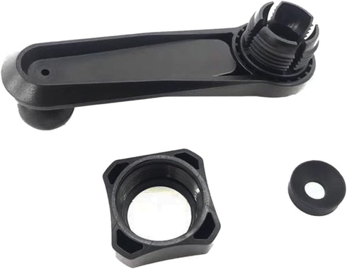 17mm Black Ball Head Car Phone Holder Mount, Universal Smartphone Stand, 360° Rotating Phone Long Arm Support