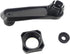 17mm Black Ball Head Car Phone Holder Mount, Universal Smartphone Stand, 360° Rotating Phone Long Arm Support