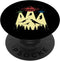 PopSockets Standard PopGrip - Vintage Dinosaur Alien Abduction