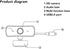 Yunseity 1440P 360 2 Webcam with Microphone, HD USB Computer Web Camera with Rotation, Auto Light Correction Mics