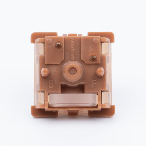GATERON Mars Keyboard Switch, Linear 45gf RGB 5 Pin Pre-lubed for MX Mechanical Keyboard (35PCS)