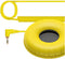 Pioneer DJ HC-CP08-Y CUE1 Series Ear Pads and Coiled Cord, Yellow