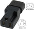 Dracaena 10 Pack IEC320 C14 Male to Nema 5-15R PDU USA UPS Extension Power Plug Adapter