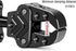 Super Clamp Camera Clamp Mount with 1/4" Thread Bottom for GoPro, Ronin, LCD Field Monitor, LED Lights, Mic