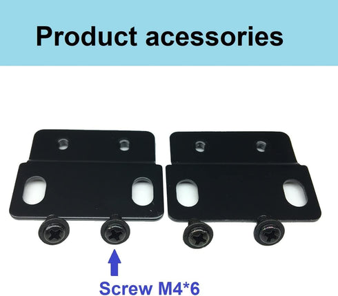 JINGCHENGMEI 2 Pack 1U 12 19-inch of All Metal Cable Management Horizontal Rack Mount Cable Manager with Big Finger