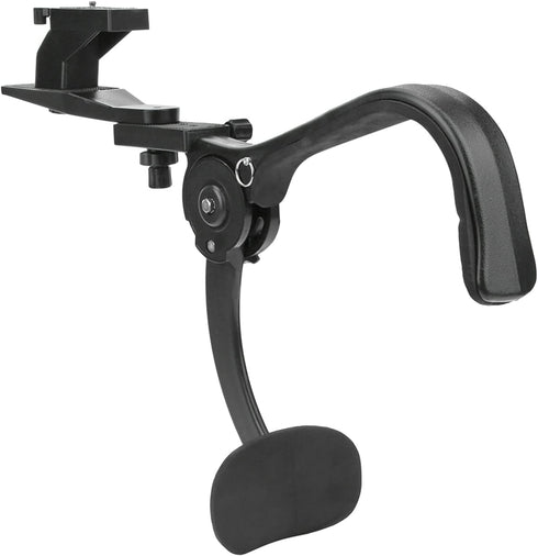 Shoulder Camera Rig Mount, SR500 Black Outdoor DSLR Camera Shoulder Mount with Shock Absorber Bracket Support Stabilizer