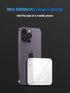 20000mAh Portable Power Bank Charger Battery Pack with Built-in USB-C and iOS Cables for iPhone, Samsung