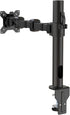 Amazon Basics 13-30" Single Computer Monitor Stand with Cable Management, Height Adjustable VESA Desk Arm Mount, Fully