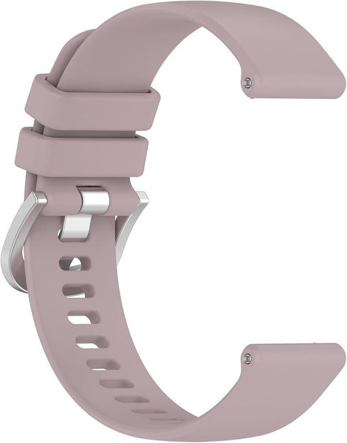 E ECSEM Bands Compatible for Nerunsa Smartwatch, Soft Silicone Waterproof Sport Strap for P66XG P66YB Fitness Tracker