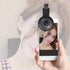 Hemobllo 0.45X 12.5X Set Universal Mobile Phone Lens Wide Angle and Macro Clip-on Lens for Smartphone Photography