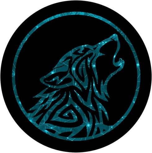 Howling Cute Wolf Fangs Wolfs Paws Ears Costume PopSockets Standard PopGrip