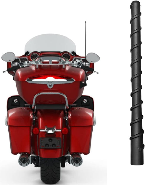 AMFRNE Motorcycle Short Antenna, Fit for Can-Am Spyder, Indian, Honda, BMW, Victory Select