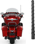 AMFRNE Motorcycle Short Antenna, Fit for Can-Am Spyder, Indian, Honda, BMW, Victory Select