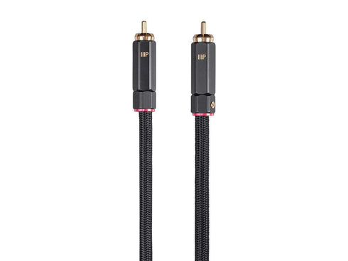 Monoprice Onix Series Digital Coaxial Audio/Video RCA Subwoofer Cable - RG-6/U 75-ohm 3ft Black