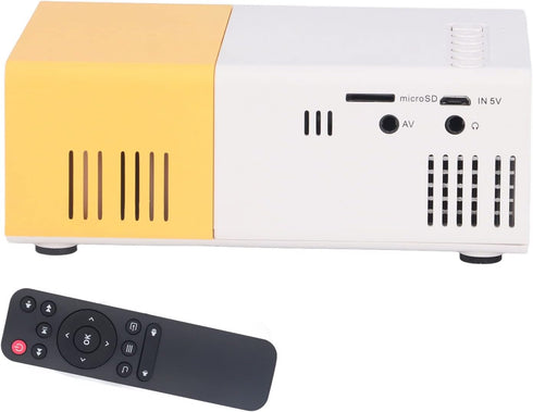 Mini Portable Projector, Digital Movie Projector, 24-60in Large Screen, 1920x1080 Resolution, Smart Video Projector for